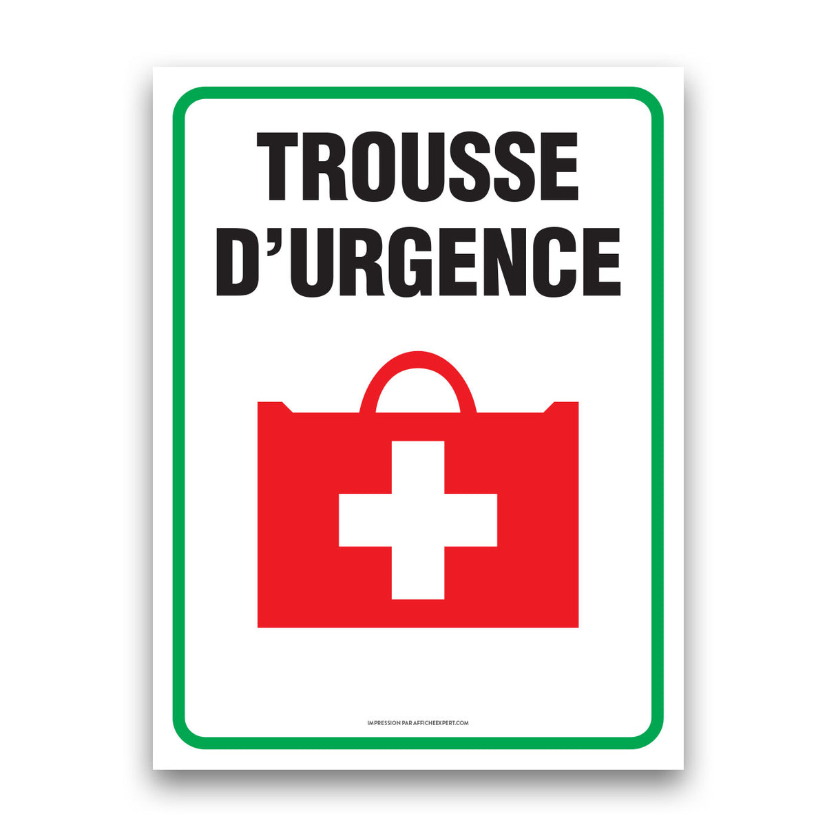 Trousse d'urgence