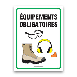 Équipement obligatoire
