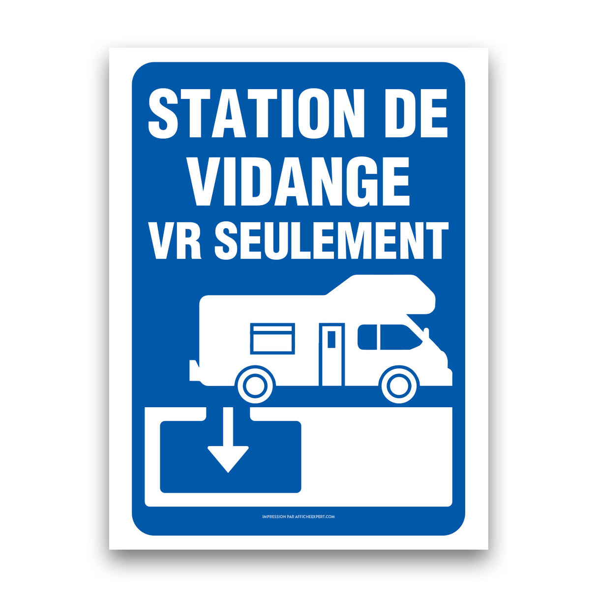 Station de vidange (Véhicules récréatifs)