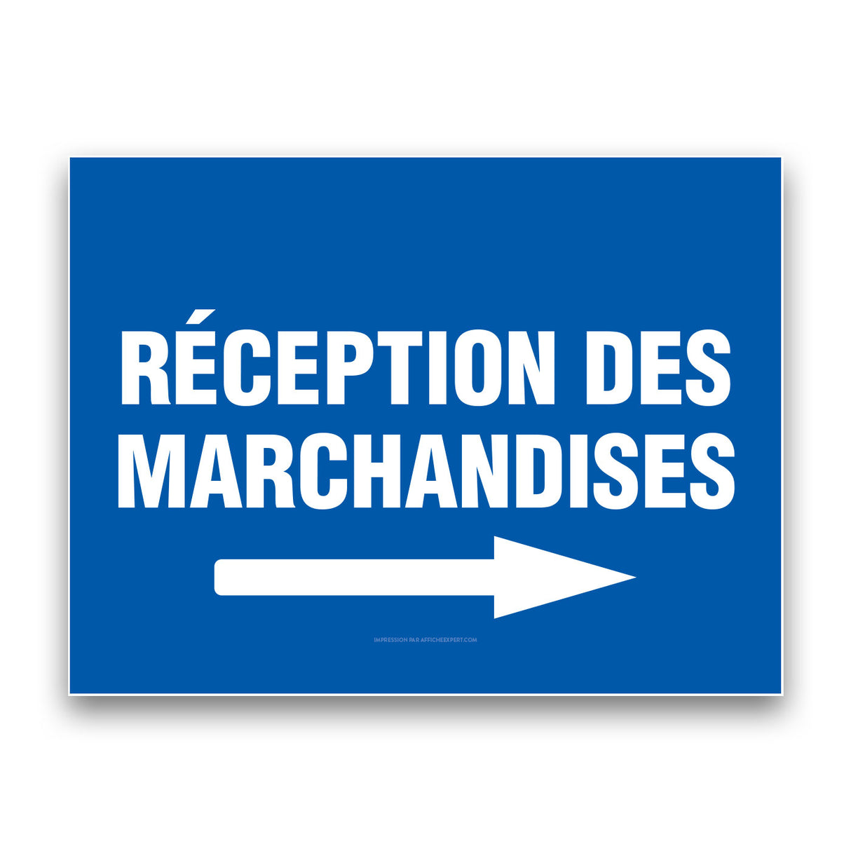 Réception des marchandises (Flèche droite)