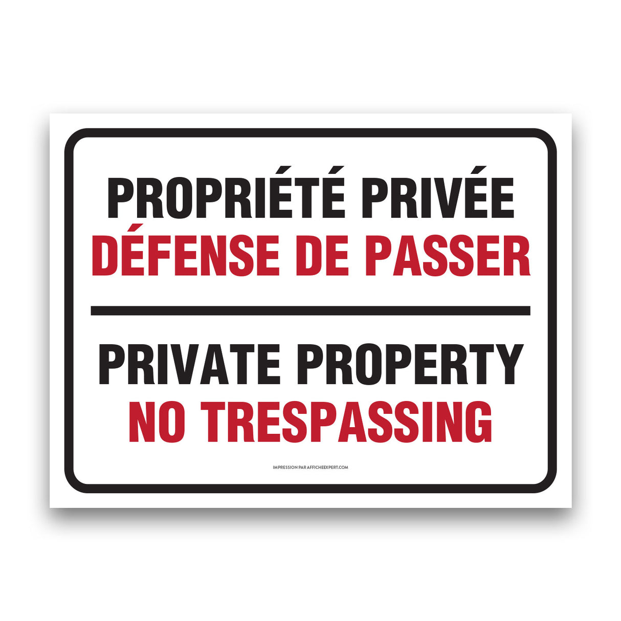 Propriété privée / Private property