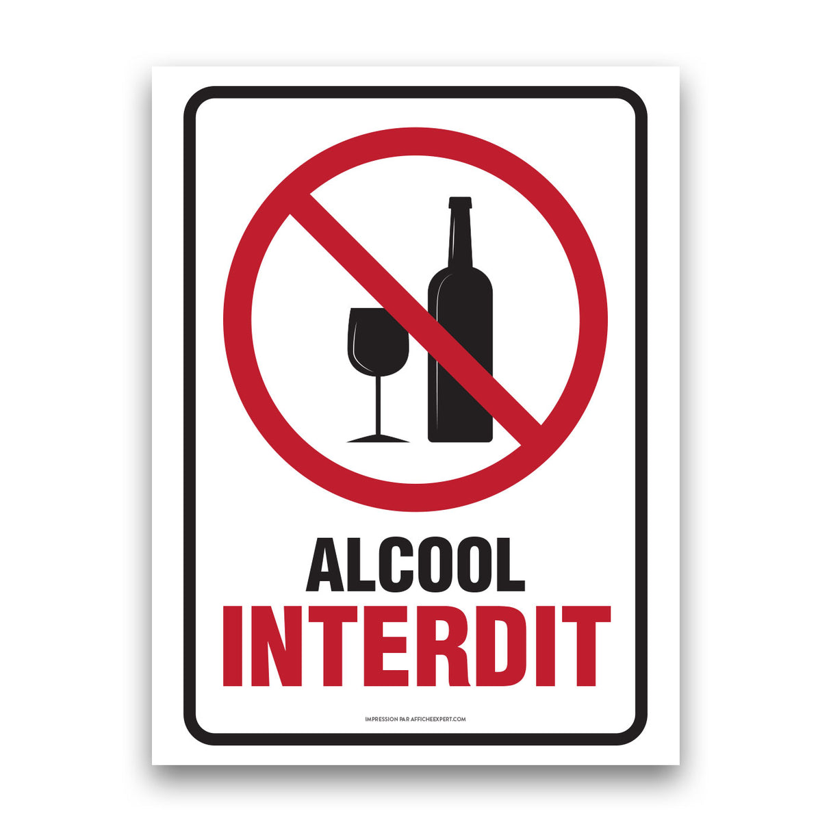 Alcool interdit