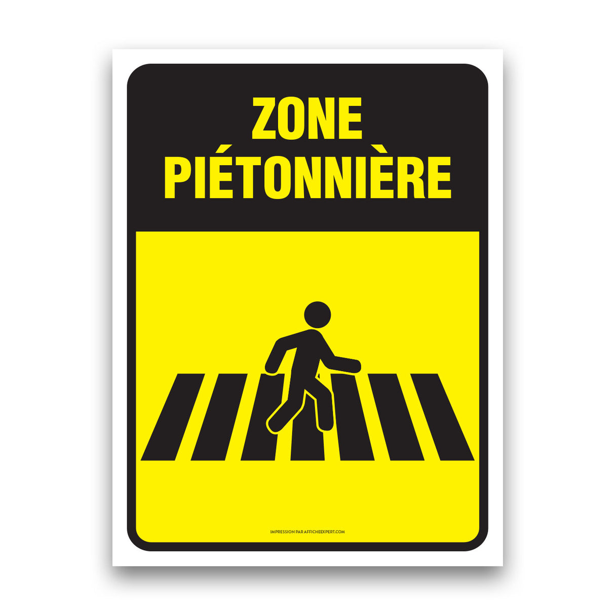 Zone piétonnière