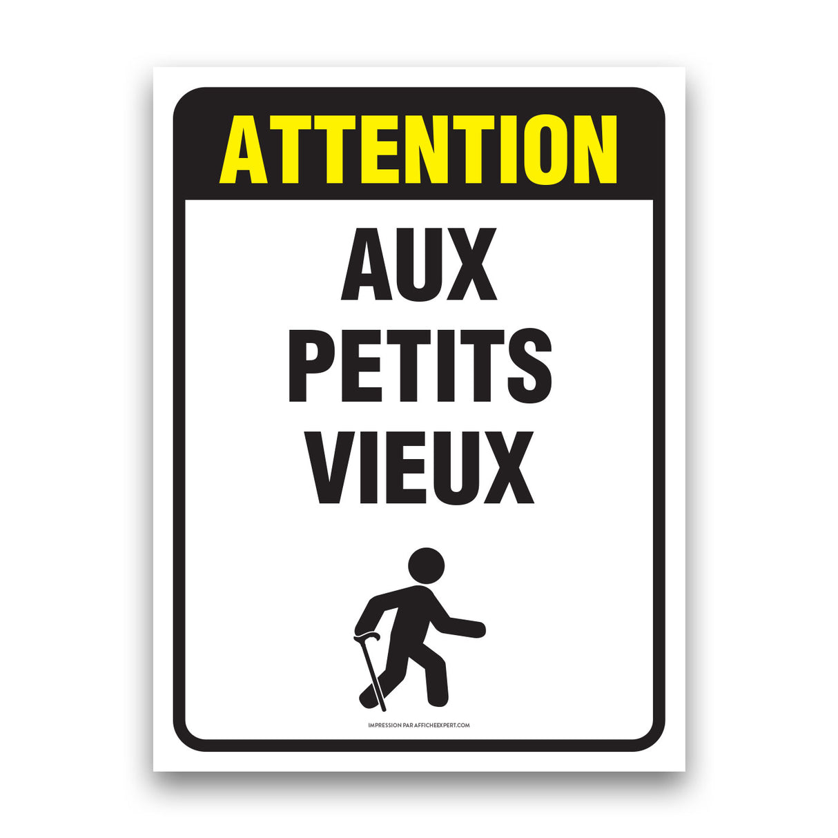 Attention aux petits vieux