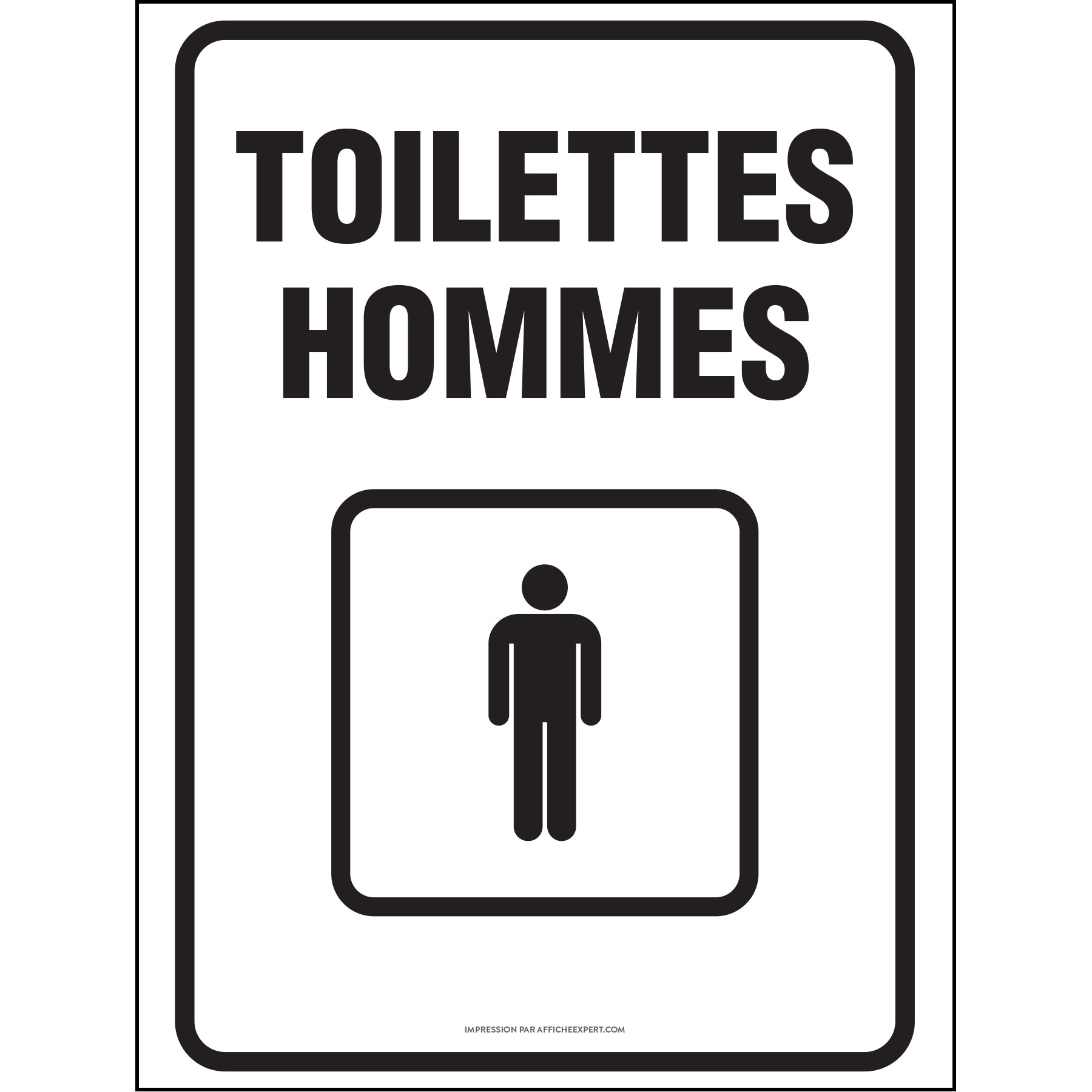 Posters humour toilettes à acheter en ligne