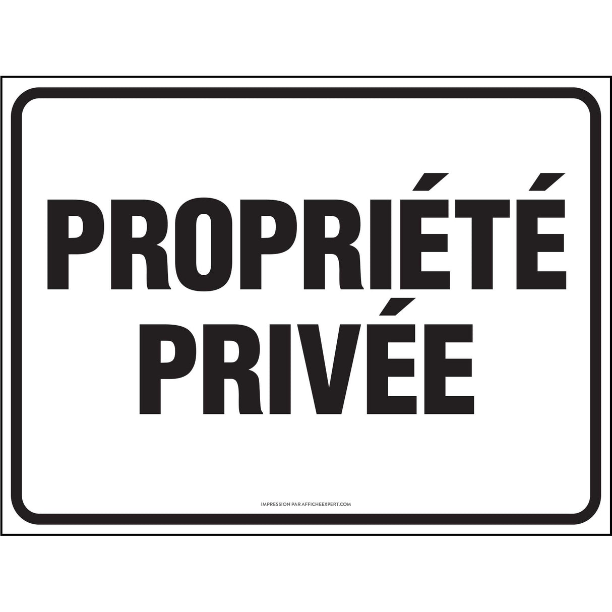 Propriété privée