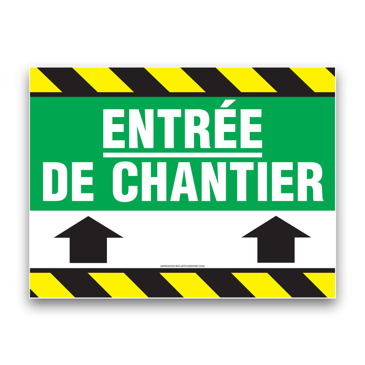 Entrée de chantier