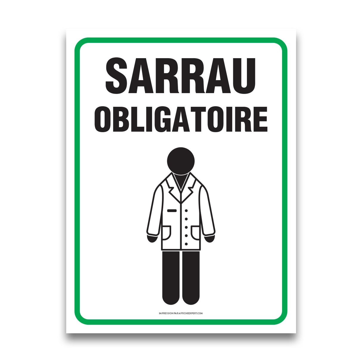 Sarrau obligatoire