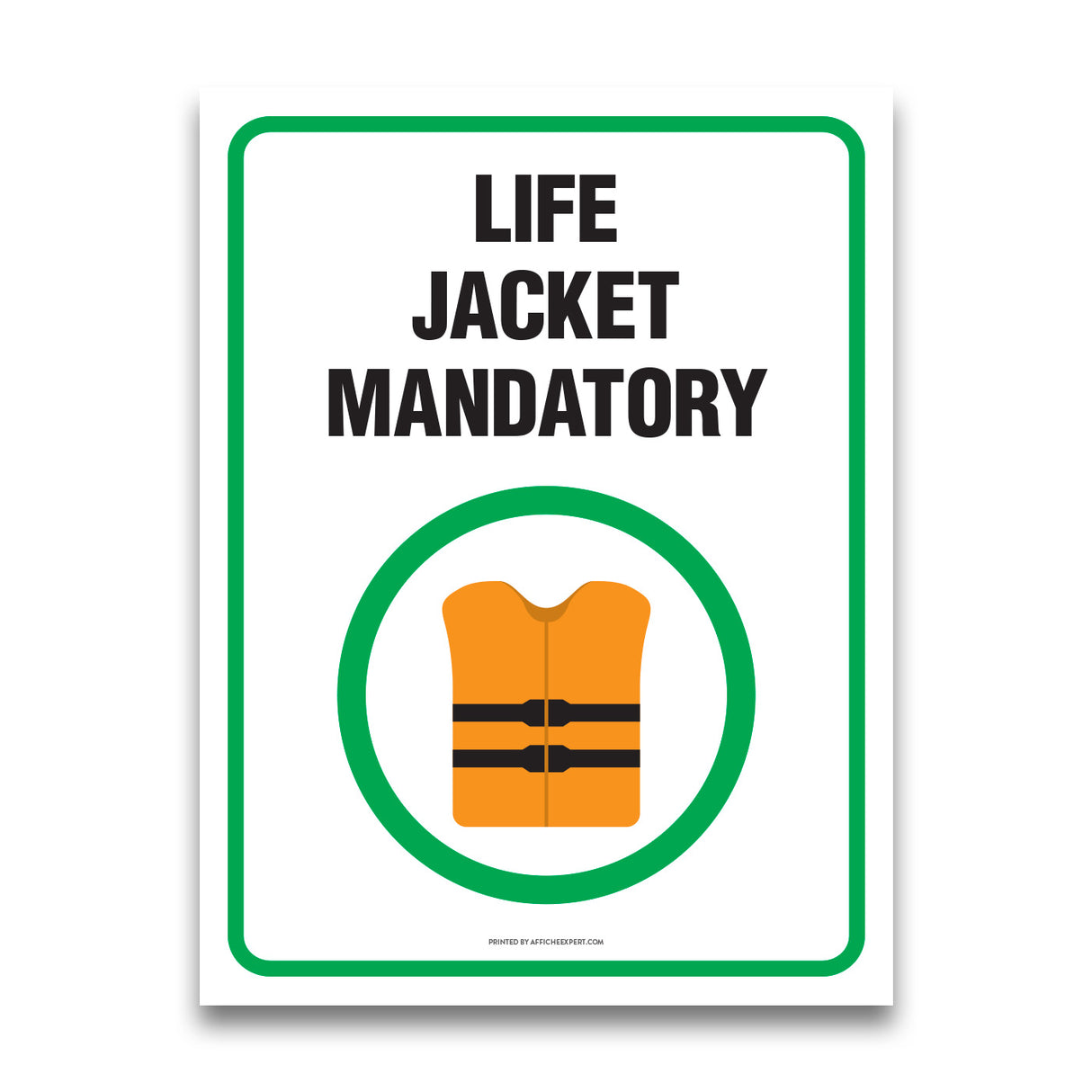 Life Jacket Mandatory