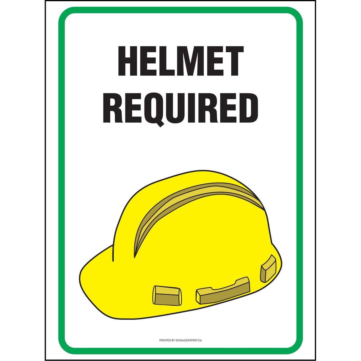 Helmet Mandatory