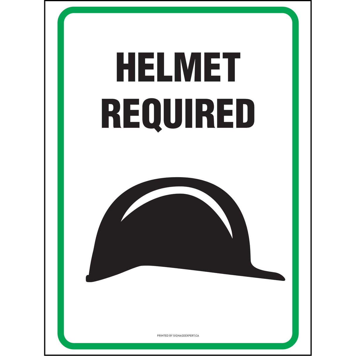 Helmet Mandatory - 2