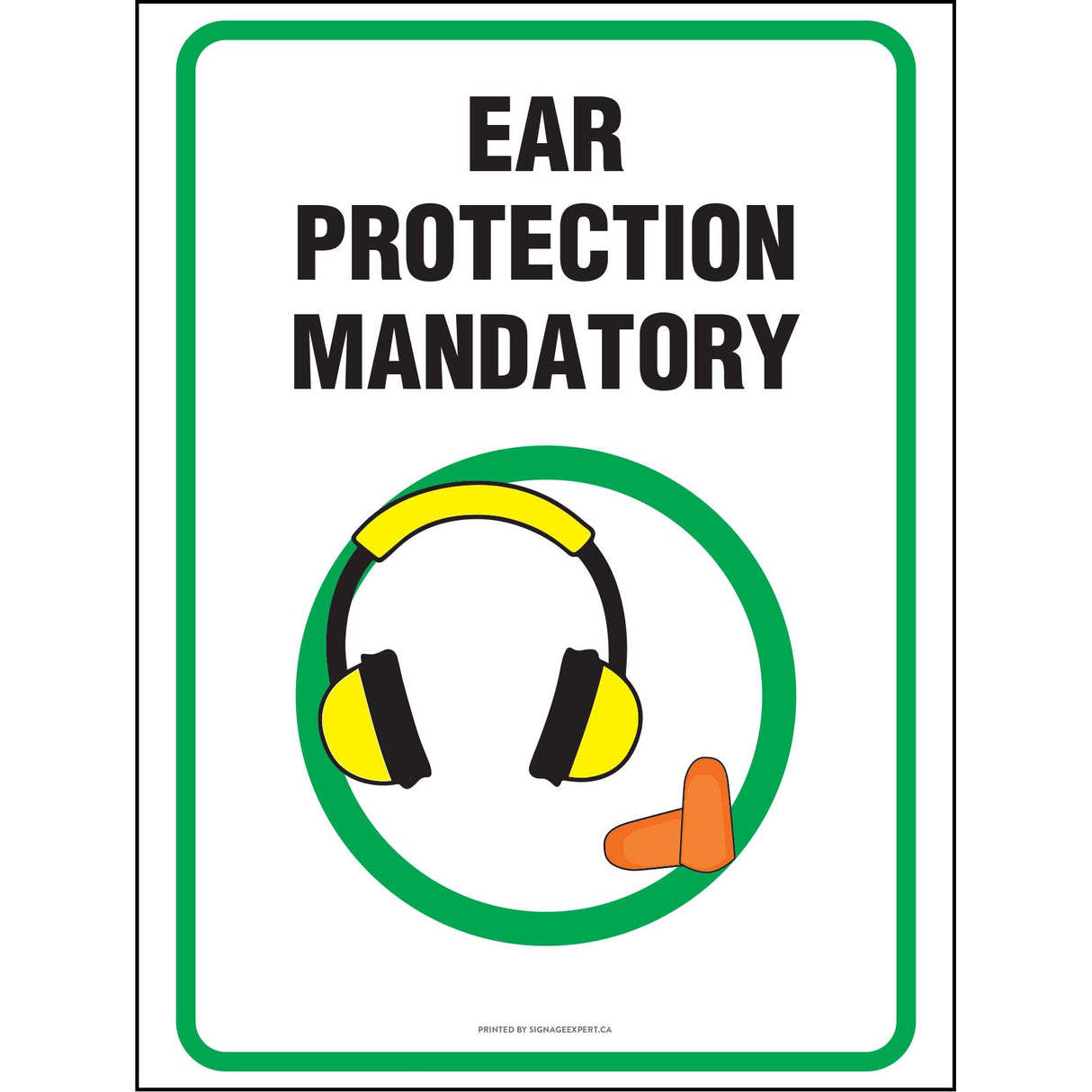 Ear Protection Required