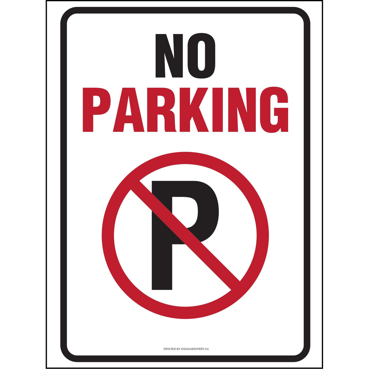 No Parking