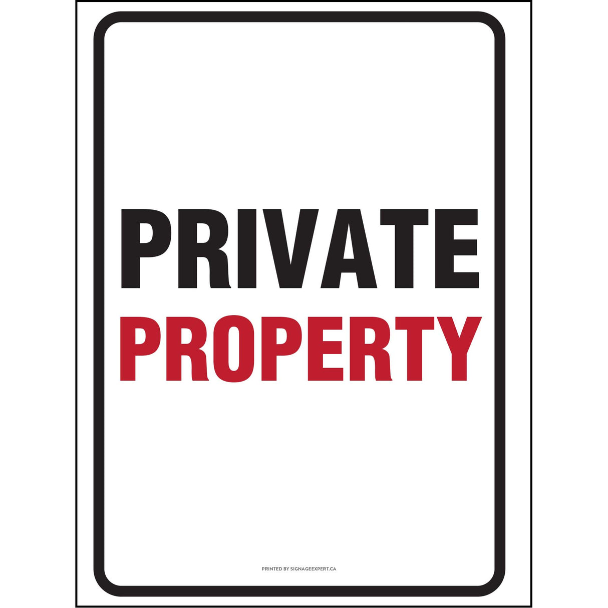 Private Property