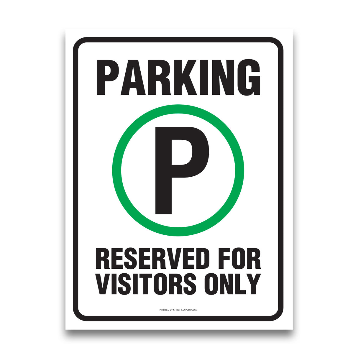 Reserved Parking - Visitors Only