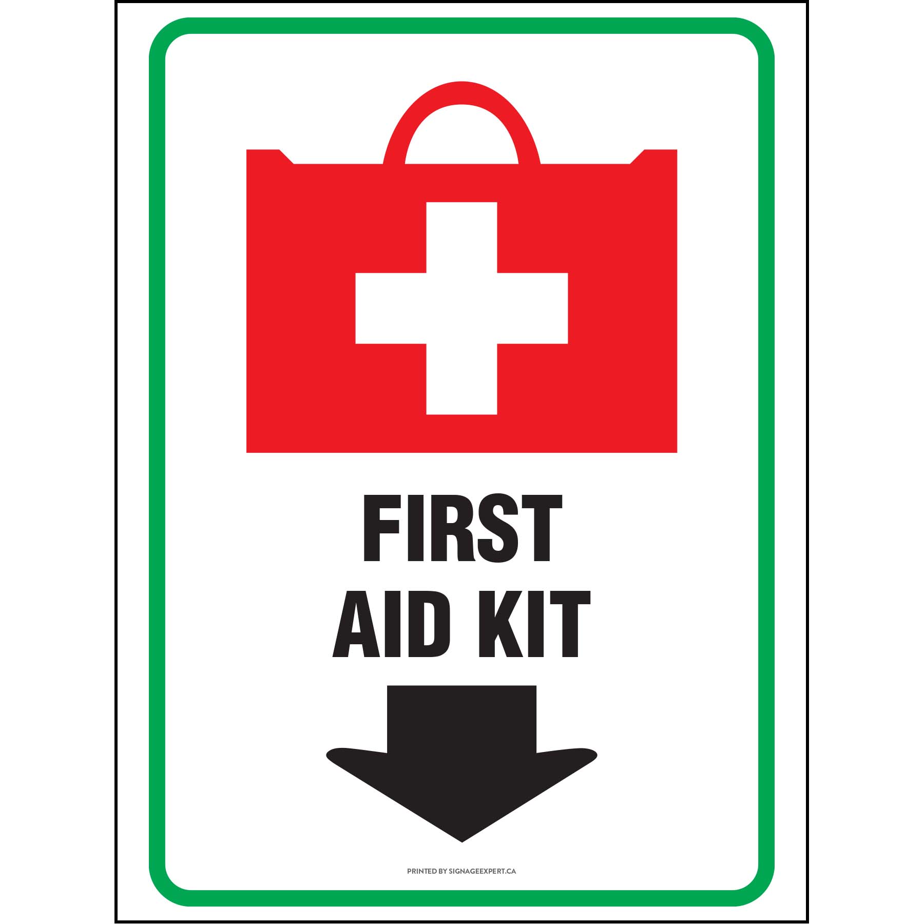 First Aid Kit Affiche Expert