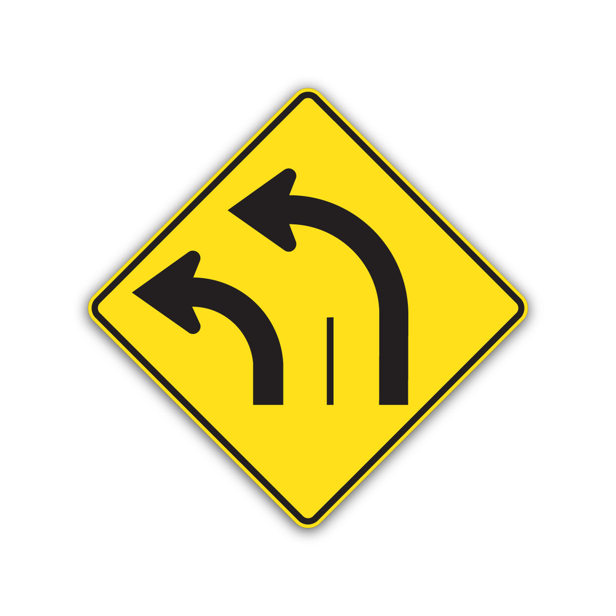 Signal avancé de direction des voies (D-100-11-G)