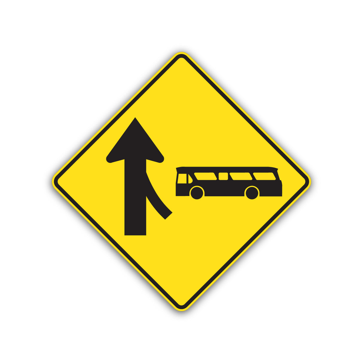 Voie convergente d'autobus (D-150-D)