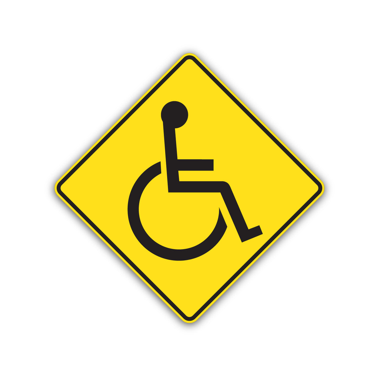 Signal avancé de passage pour personnes atteintes de déficience physique (D-270-4-G)