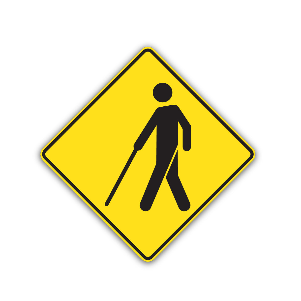 Signal avancé de passage pour personnes atteintes de déficience physique (D-270-5-D)