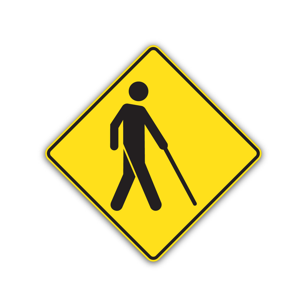 Signal avancé de passage pour personnes atteintes de déficience physique (D-270-5-G)