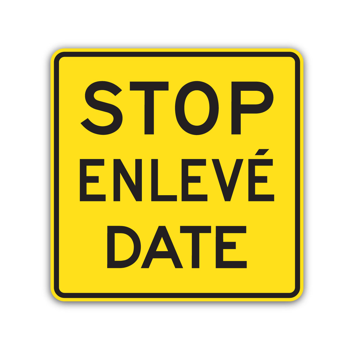 Stop enlevé date (D-40-1-S)