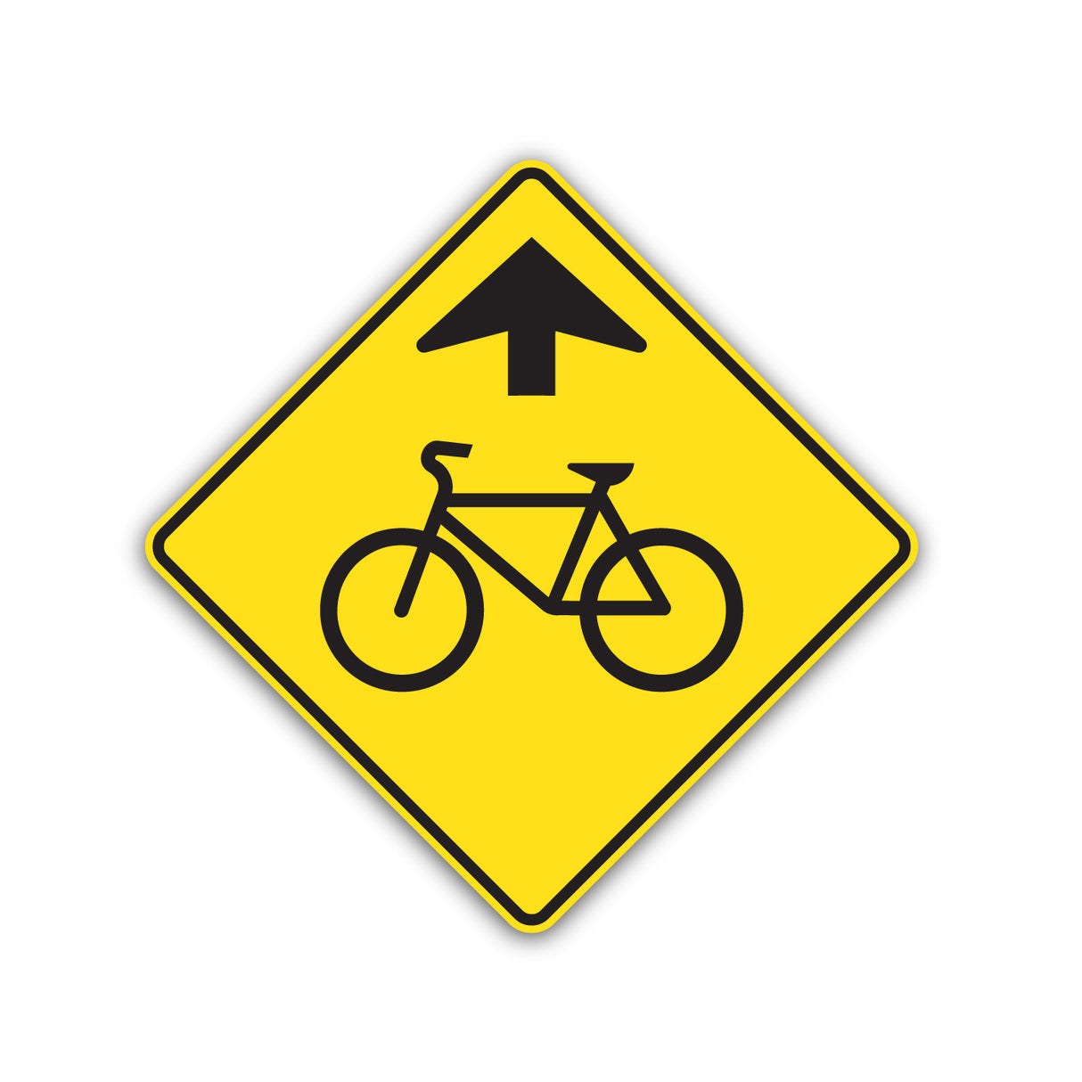 Signal avancé de chaussée désignée (D-430-1)