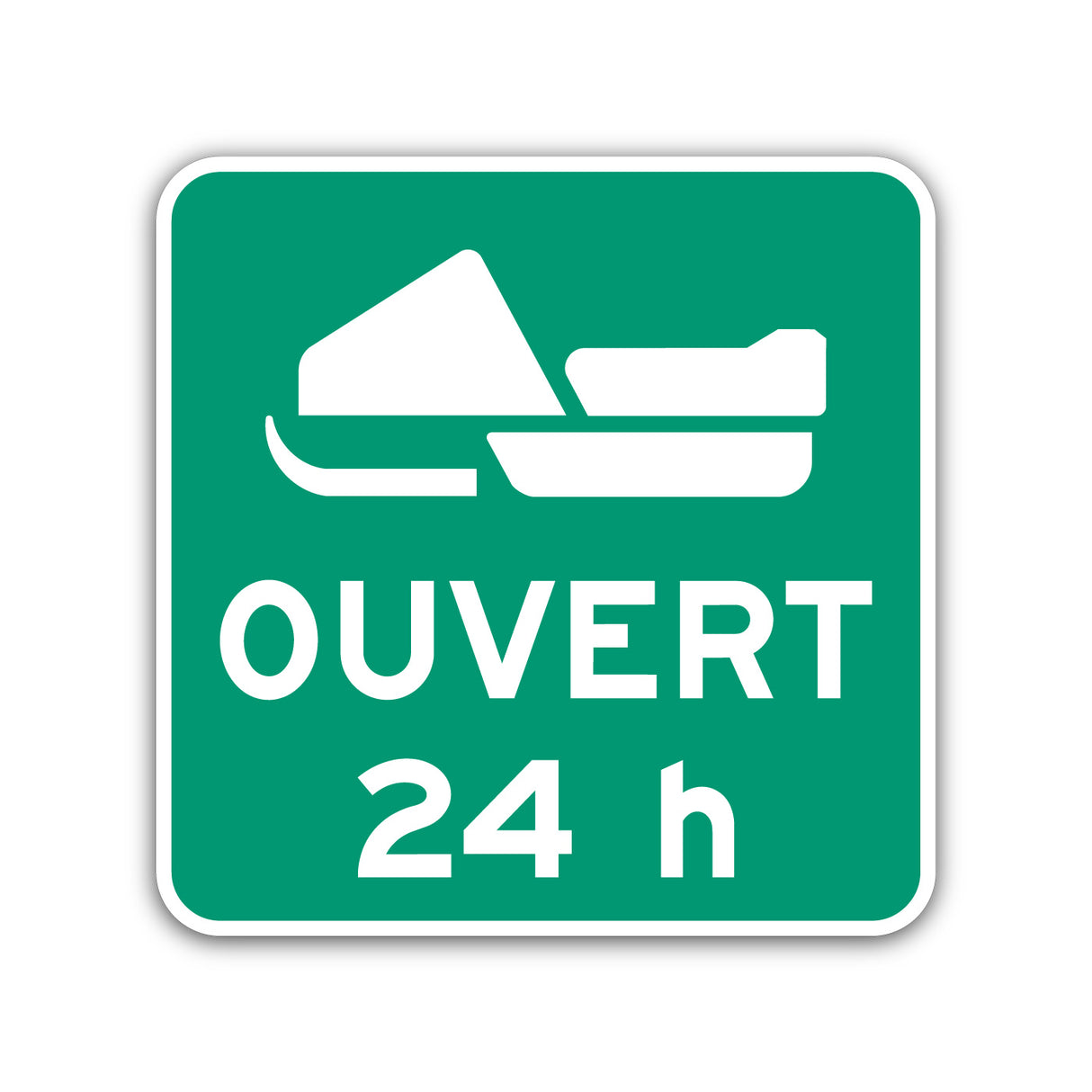 Ouvert 24 h (I-376-1)