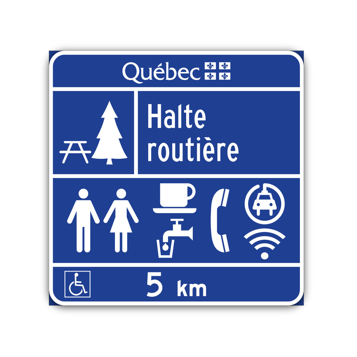 Halte routière (I-420-1)