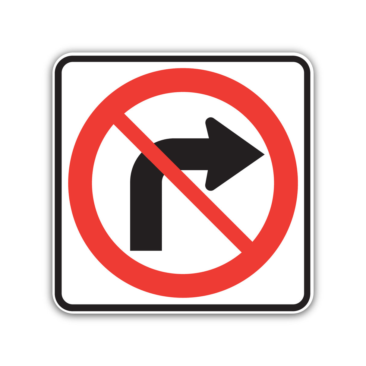 Manoeuvres obligatoires ou interdites à certaines intersections (P-110-7)