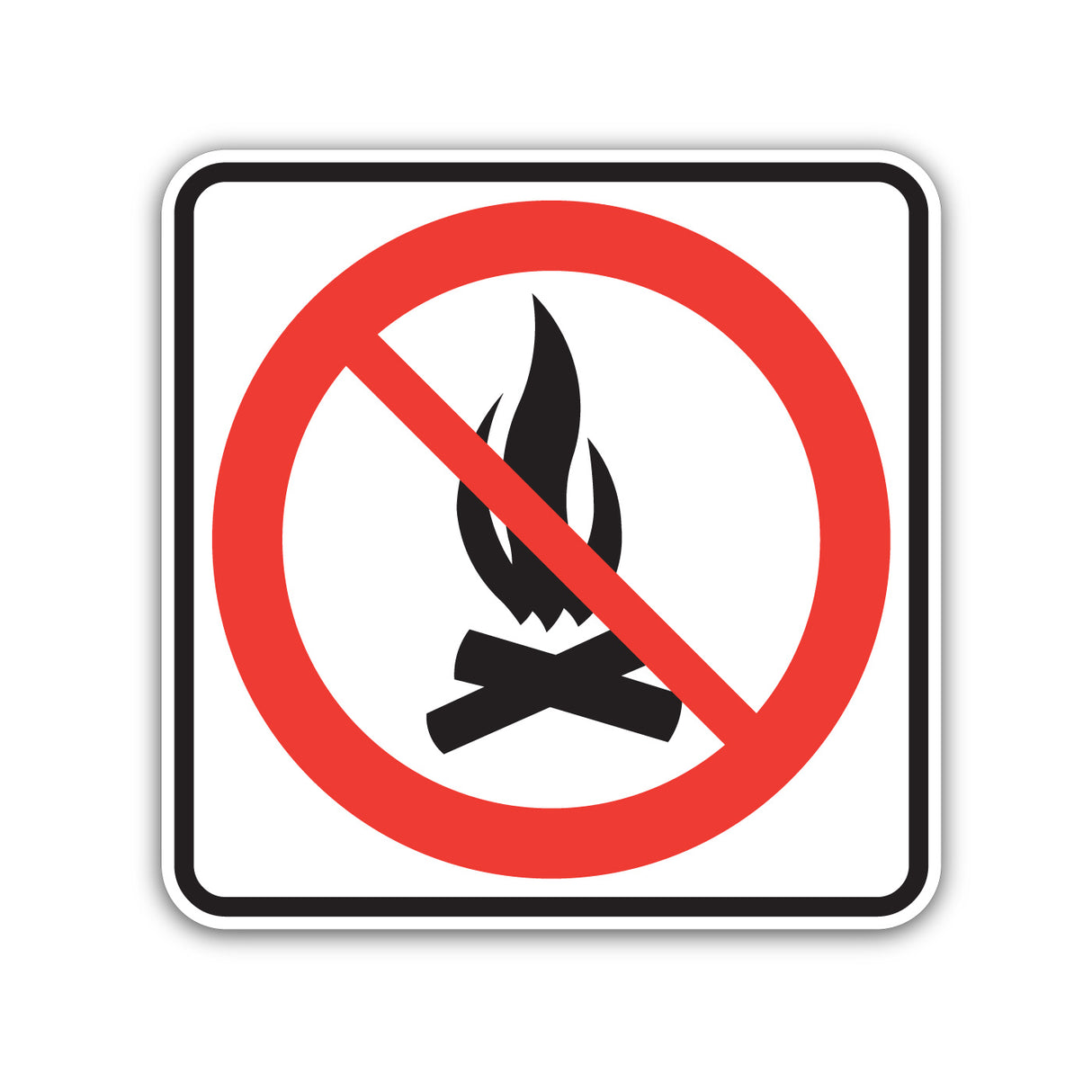 Interdiction de faire des feux de camp (P-130-104)