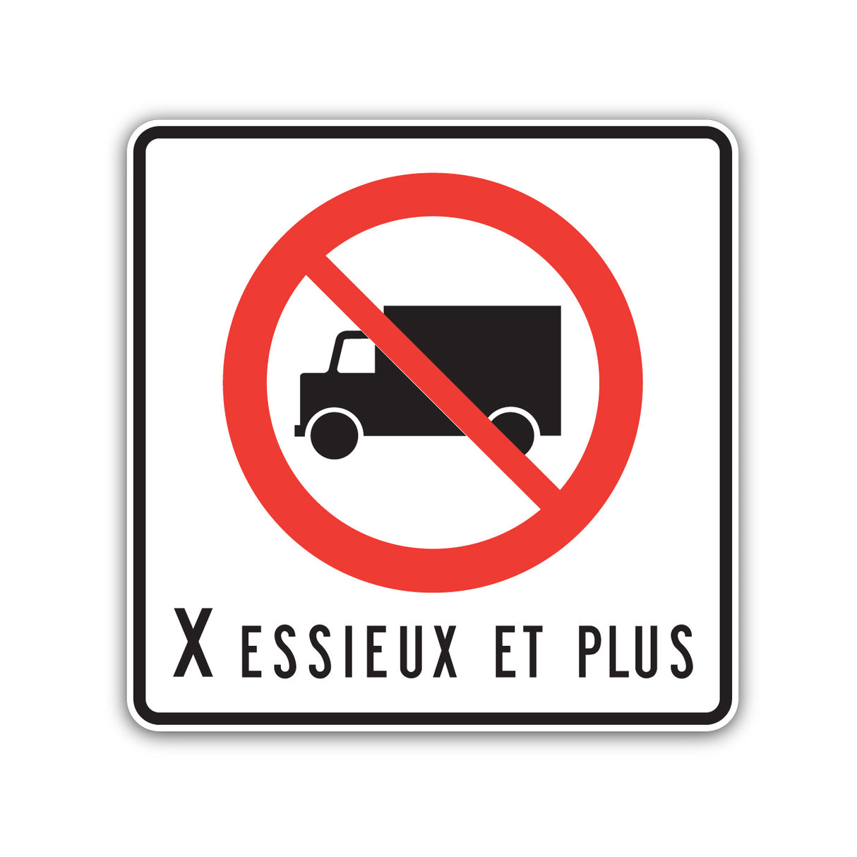 Accès interdit aux camions (P-130-27)