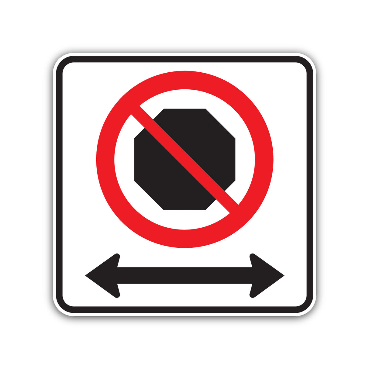 Arrêt interdit (P-160-3-G-D)