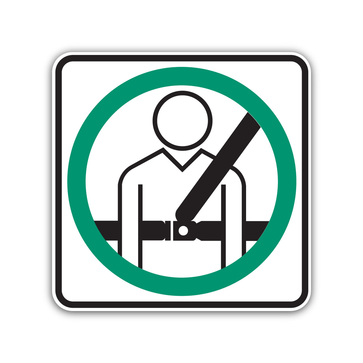 Port obligatoire de la ceinture de sécurité (P-300)