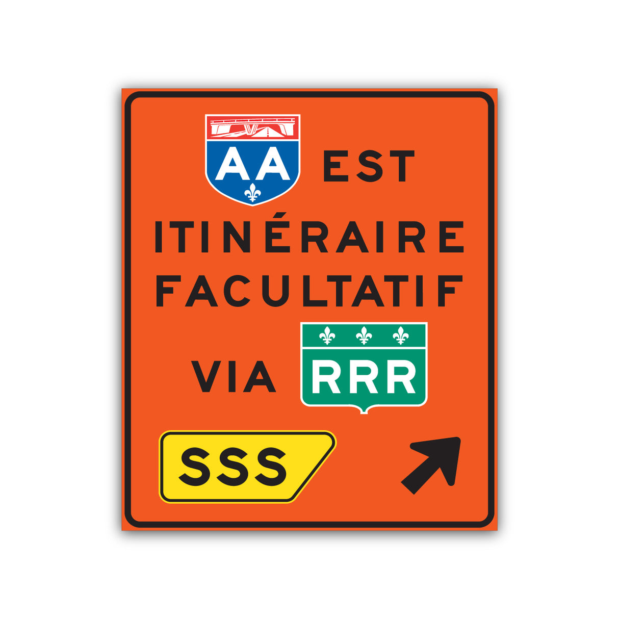Itinéraire facultatif (T-95-2)