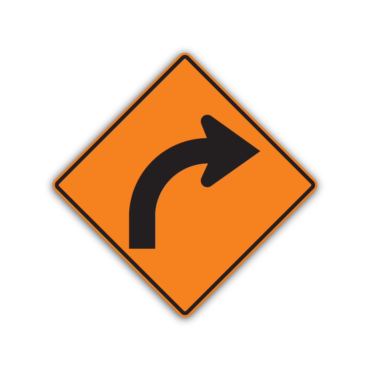 Signal avancé de direction des voies (T-D-100-2-D)