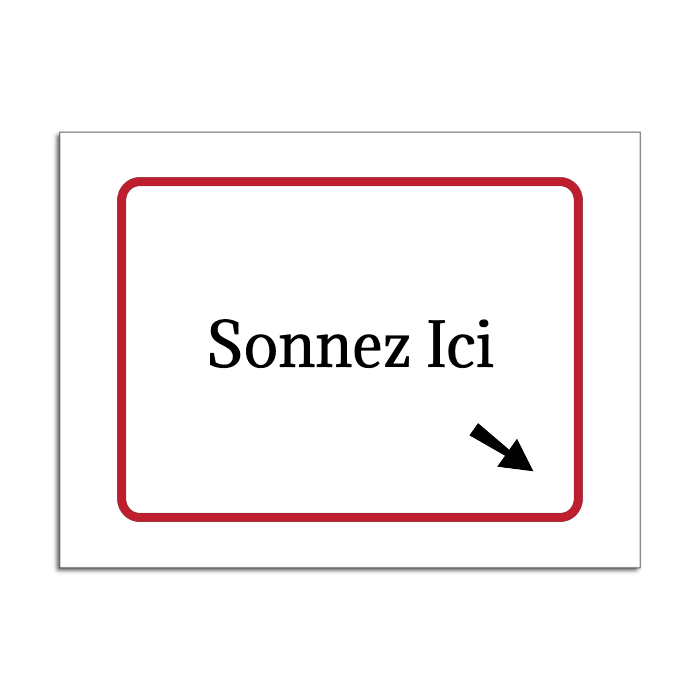 Affiche personnalisée (horizontale)