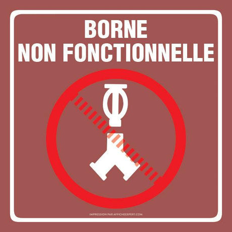 Affiche Siamoise incendie - (Non fonctionnelle)