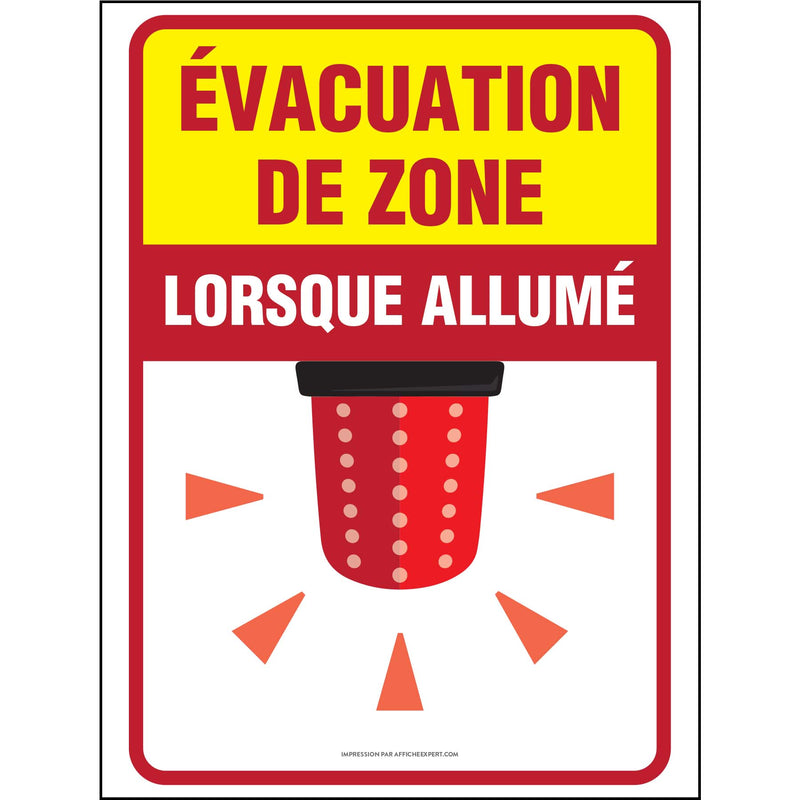 Évacuation de zone (Alarme)
