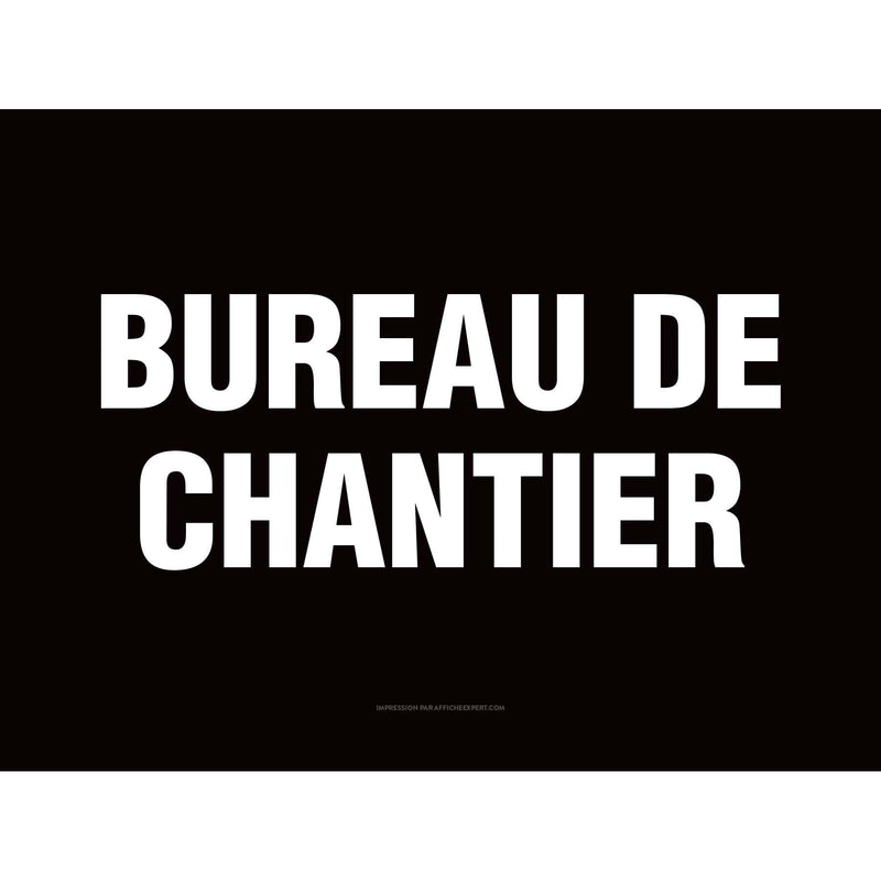 Bureau de chantier
