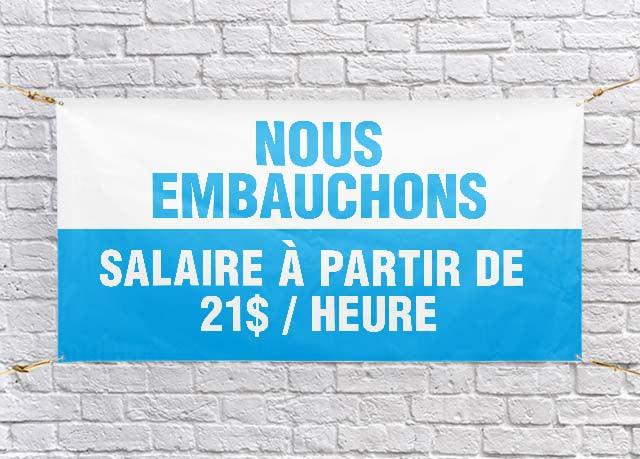 Bannière Nous Embauchons
