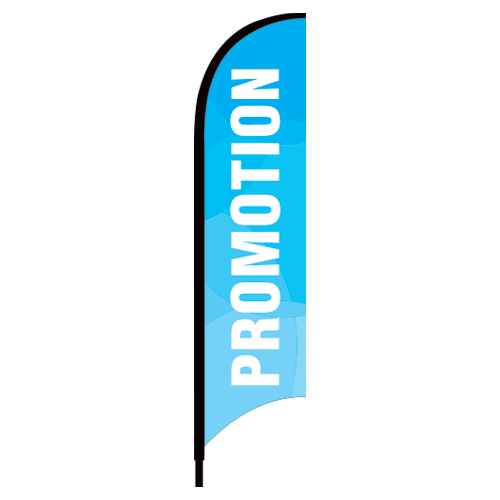 Affiche Oriflamme - Promotion (Bleu)