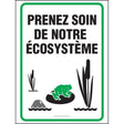 Affiche - Prenez soin de notre écosystème